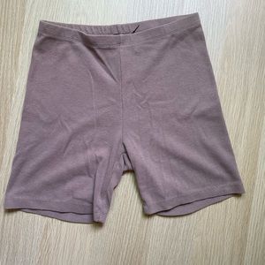 PacSun Women's Mauve Bike Shorts